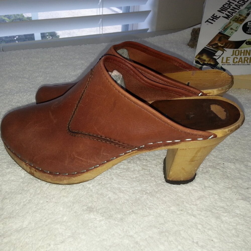 Vintage Swedish MIA Women's Clogs 1980s - Picture 2 of 14